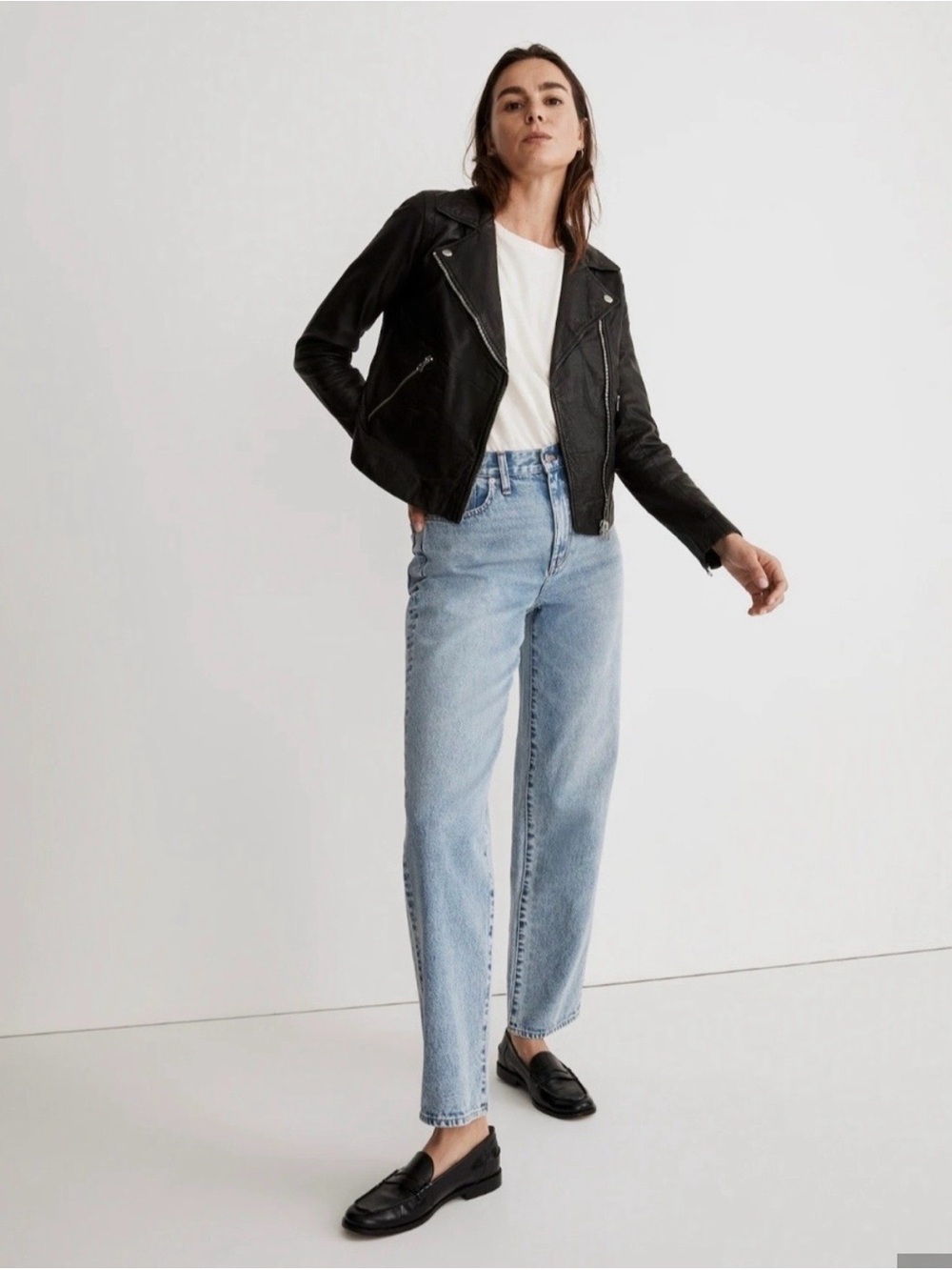 Madewell Leather Moto Jacket
